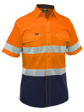 Bisley Workwear X Airflow™ Hi Vis Taped Stretch Ripstop Shirt