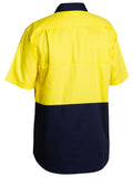 Bisley Workwear Hi Vis Cool Lightweight Drill Shirt