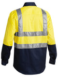 Bisley Workwear Taped Hi Vis Drill Shirt