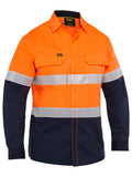 Bisley Workwear X Airflow™ Hi Vis Taped Stretch Ripstop Shirt