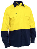 Bisley Workwear Hi Vis Cool Lightweight Drill Shirt