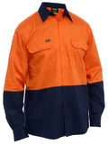 Bisley Workwear Hi Vis Cool Lightweight Drill Shirt