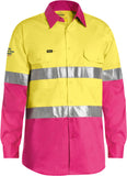 Bisley Workwear Taped Hi Vis Cool Lightweight Shirt