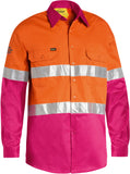 Bisley Workwear Taped Hi Vis Cool Lightweight Shirt