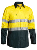 Bisley Workwear Taped Hi Vis Cool Lightweight Shirt