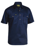 Bisley Workwear Closed Front Cotton Drill Shirt