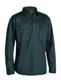 Bisley Workwear Closed Front Cotton Drill Shirt
