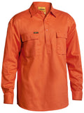 Bisley Workwear Closed Front Cotton Drill Shirt