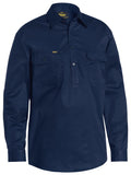 Bisley Workwear Closed Front Cool Lightweight Drill Shirt