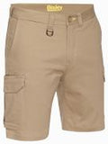 Bisley Workwear Stretch Cotton Drill Cargo Short