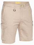 Bisley Workwear Stretch Cotton Drill Cargo Short