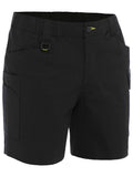 Bisley Workwear Stretch Cotton Elastic Waist Cargo Short