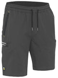 Bisley Workwear Flx & Move™ 4-Way Stretch Elastic Waist Cargo Short