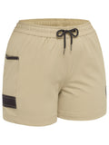 Bisley Workwear Women's Flx & Move™ 4-Way Stretch Elastic Waist Short