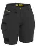 Bisley Workwear Women's Flx & Move™ 4-Way Stretch Zip Cargo Short