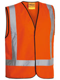 Bisley Workwear Taped X Back Hi Vis Vest