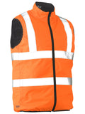 Bisley Workwear Taped Hi Vis Reversible Puffer Vest
