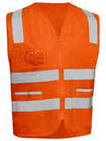 Bisley Workwear Taped Hi Vis Safety Zip Vest