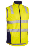 Bisley Workwear Taped Hi Vis Soft Shell Vest