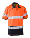 Taped Hi Vis Polyester Mesh Short Sleeve Polo