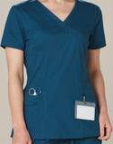 LADIES SCRUB TOP - M7640