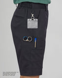 LADIES UTILITY CARGO SHORTS - M9442