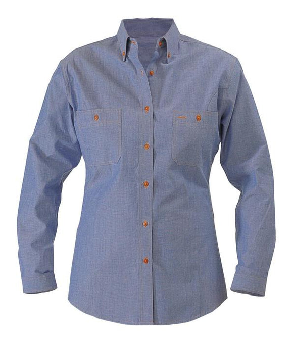 Bisley Women's Chambray Shirt (B76407L)