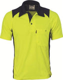 DNC Cool Breathe Action Polo Shirt - Short Sleeve (3893)