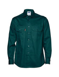 DNC Cotton Drill Work Shirt - Long Sleeve (3202)