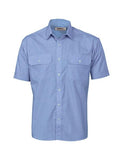 DNC Polyester Cotton Work Shirt - Short Sleeve (3211)