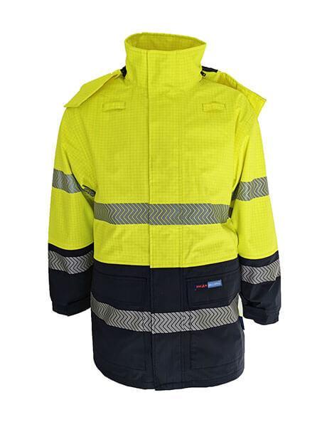 DNC Inherent FR PPE2 Segmented Two Tone Rain Jacket (3467)