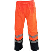 DNC Inherent Fire Rated PPE2 Segmented Two Tone Rain Pants (3472)