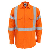 DNC Hi-Vis 3 way vented "X" back & Biomotion taped shirt (3545)