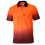 DNC HiVis Sublimated Metal Mesh Polo (3551)