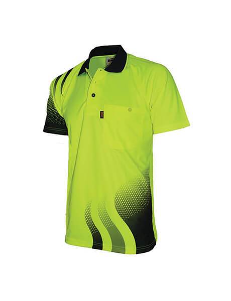 DNC Wave HiVis Sublimated Polo (3563)