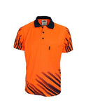 DNC HiVis Sublimated Full Stripe Polo (3566)
