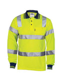 DNC HiVis Biomotion Tapped Polo Long Sleeve (3713)