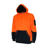 DNC HiVis Two Tone Full Zip Super Fleecy Hoodie (3722)