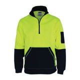 DNC HiVis 1/2 Zip Super Fleece (3724)