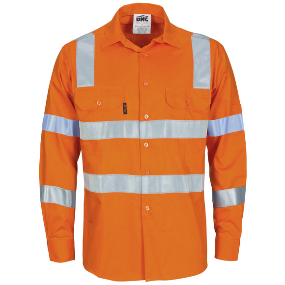 DNC Hivis L/W Bio-motion Shoulder Stripe & 