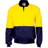 DNC HiVis Two Tone Cotton Bomber Jacket (3757)