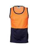 DNC Cotton Back Two Tone Singlet (3841)