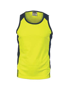 DNC HiVis Cool Breathe Action Singlet (3842)