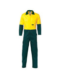 DNC HiVis Two Tone Cotton Coverall (3851)