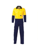 DNC HiVis Cool-Breeze Two Tone Lightweight Cotton Coverall (3852)