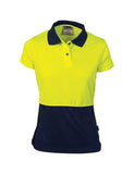 DNC Ladies HiVis Two Tone Short Sleeve Polo (3897)