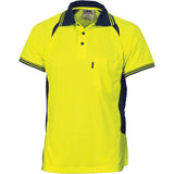 DNC Cool Breeze Contrast Mesh Polo - Short Sleeve (3901)