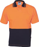 DNC HiVis Cool Breeze Cotton Jersey Short Sleeve Food Industry Polo (3905)