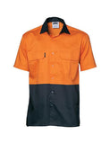 HiVis 3 Way Cool-Breeze Cotton Shirt - Short Sleeve (3937)