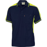 DNC Polyester Cotton Panel Polo Shirt - Short Sleeve (5214)